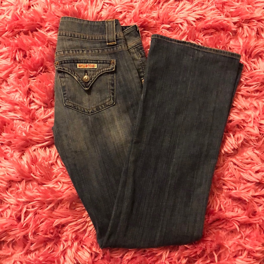 HUDSON BOOTCUT JEANS SIZE 27